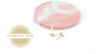 copy of Puces d'oreille en acétate violette x paire