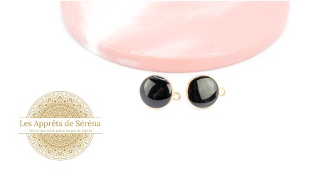 copy of Puces d'oreille en acétate violette x paire