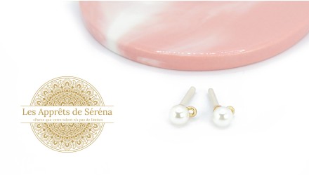 puce perle de culture