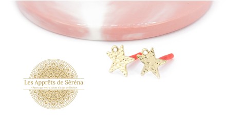 copy of Puces d'oreille en acétate violette x paire
