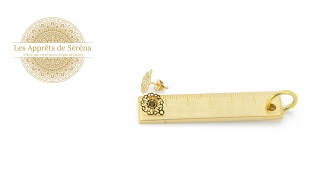 copy of Puces d'oreille en acétate violette x paire