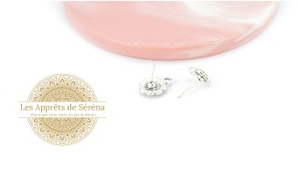 copy of Puces supports cabochons 4mm en acier 304 doré
