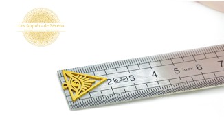 pendentif œil acier