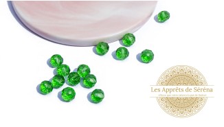 abaques 8x6mm vert prairie x 50
