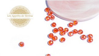 ABAQUES 8x6mm orange AB X 50