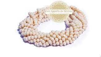 copy of 50 Perles abaques à facettes 8x6mm bleu opale