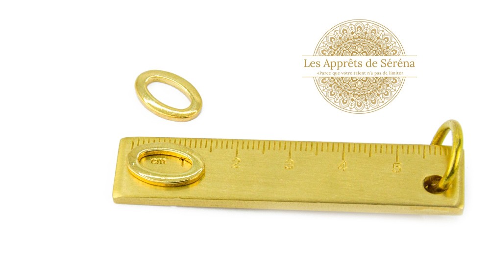 anneaux ovales 15mm