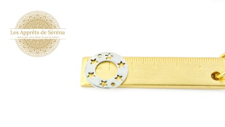 Connecteur rond à étoiles 20mm
