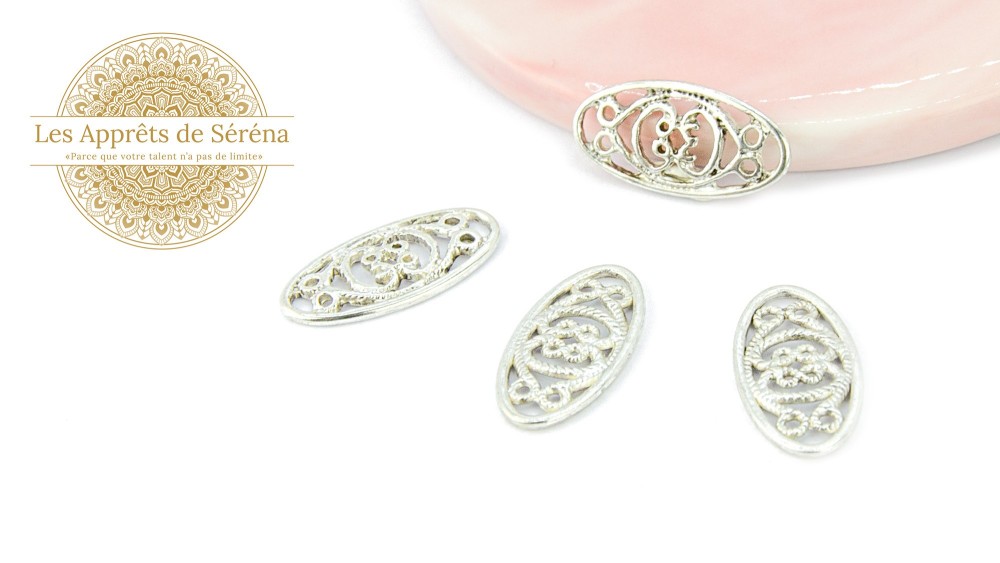 estampe filigrane  25x12mm