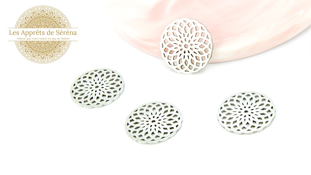 estampe filigrane 20mm en acier