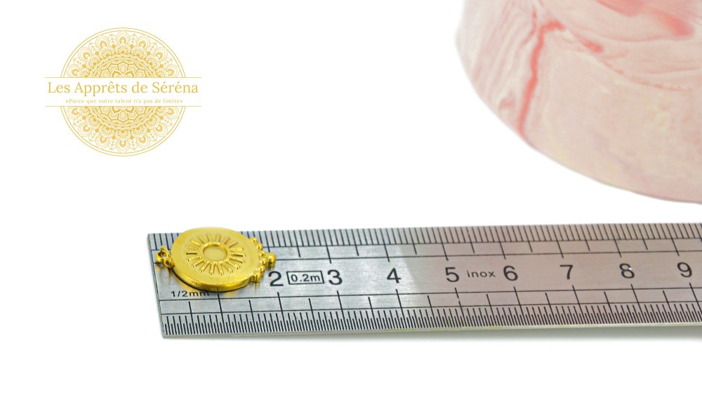 SUPPORT CABOCHON 4MM
