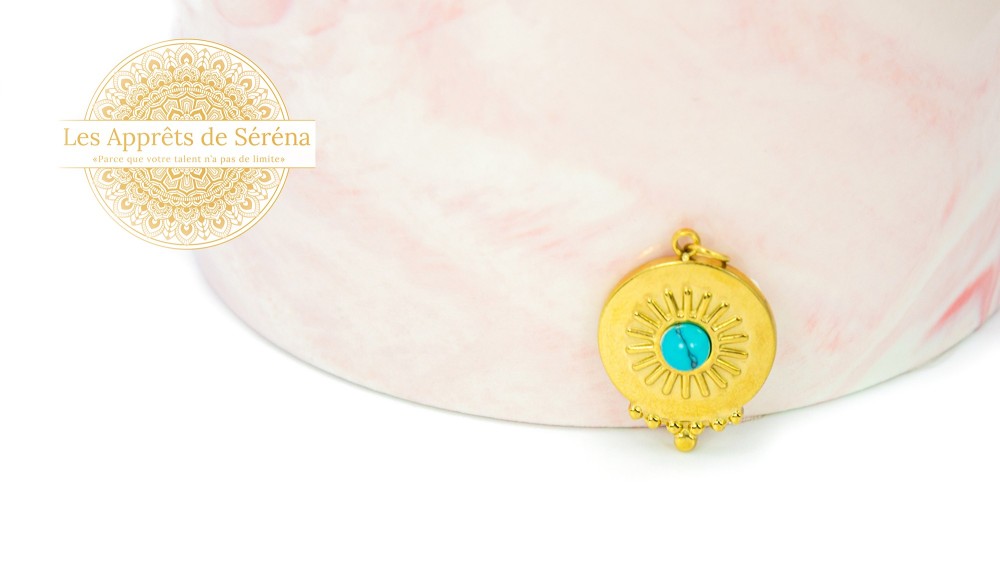 médaillon support cabochon