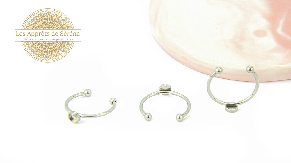 copy of Support bague serpent en acier inoxydable doré plaqué 18K