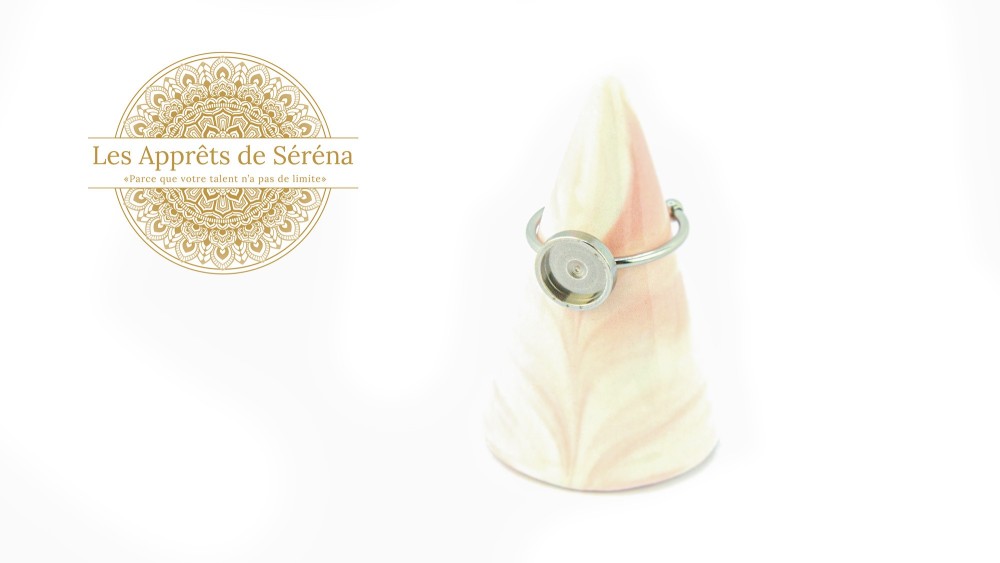 copy of Support bague serpent en acier inoxydable doré plaqué 18K