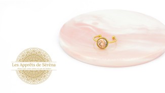 copy of Support bague serpent en acier inoxydable doré plaqué 18K