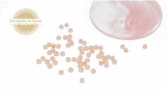 abaques à facettes 6x5mm pêche AB