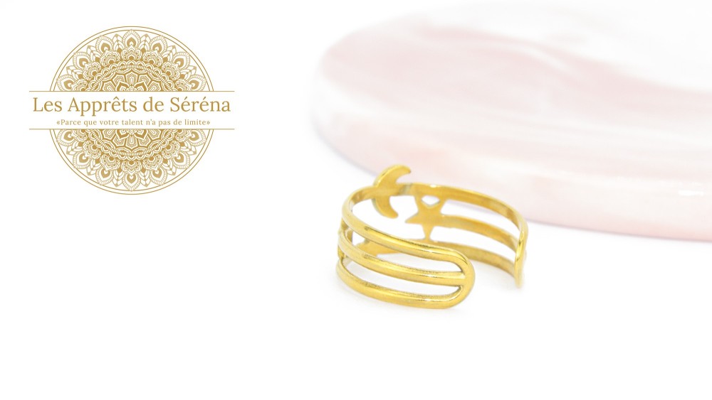 bague étoiles