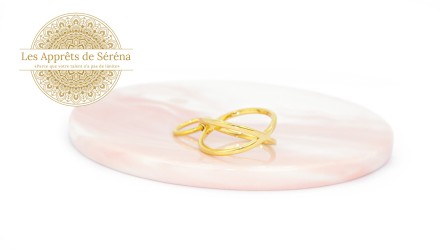 Support bague anneau acier
