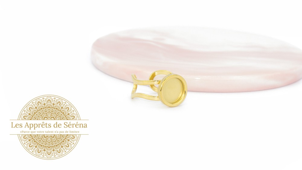 copy of Support bague serpent en acier inoxydable doré plaqué 18K
