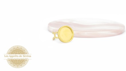 copy of Support bague serpent en acier inoxydable doré plaqué 18K