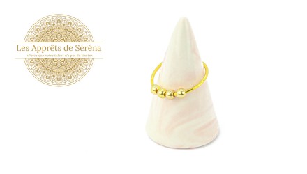 Support bague simple anti stress