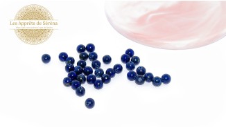 30 Perles 6mm à facettes