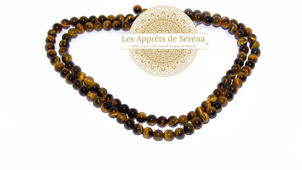 copy of 30 Perles 6mm à facettes en agate bleu à rayures grade A