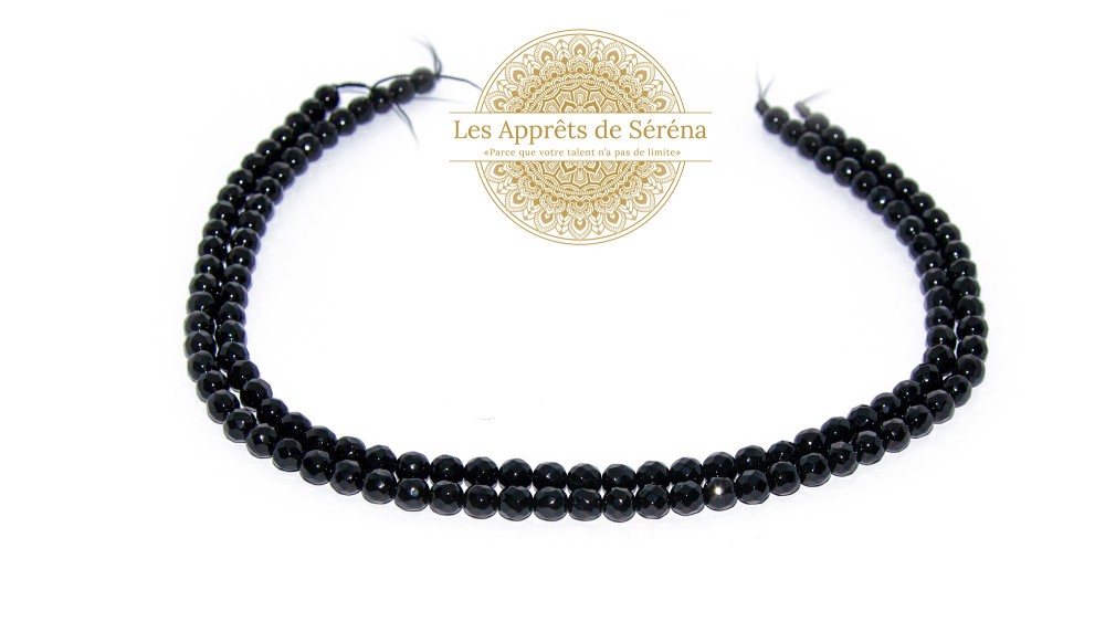 jade naturelle teintée noire