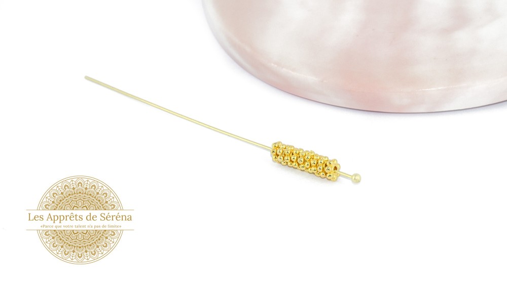 copy of Perles Bouddha 11mm en zamak argent