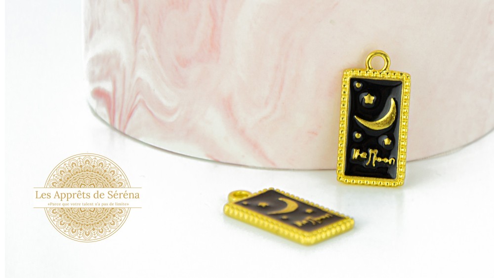 pendentif carte oracle lune
