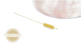 intercalaires étoiles  4mm en zamak doré