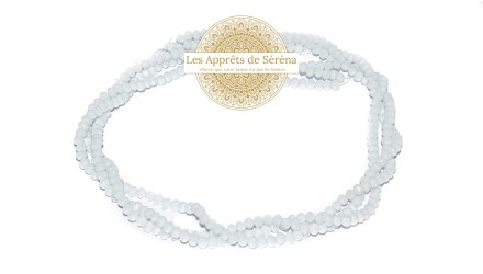 facettes 4x3mm blanches