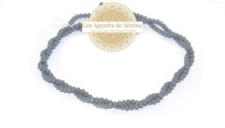 copy of 50 Perles abaques à facettes 8x6mm bleu opale