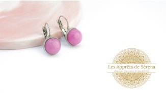 copy of Dormeuses supports cabochons 10mm en acier 304 argent