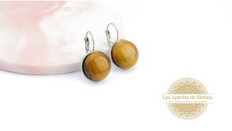 copy of Dormeuses supports cabochons 10mm en acier 304 argent