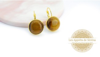 copy of Dormeuses supports cabochons 10mm en acier 304 argent