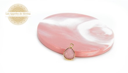 goutte quartz rose
