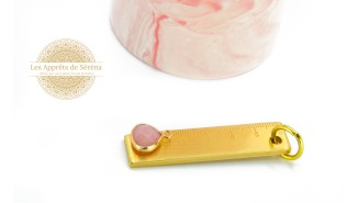 pendentif quartz rose