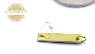 Crochets d'oreilles en laiton