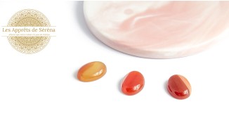 Cabochon 13x18mm en agate