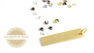 perles à écraser 4mm mélange de couleurs