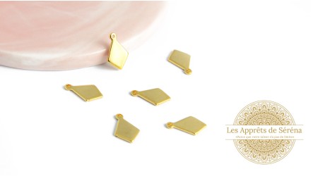pendentif losange plein