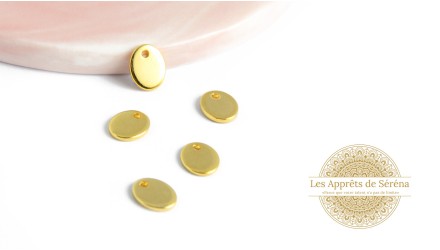SEQUIN OVALE 9MM