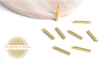 pendentif baguette acier