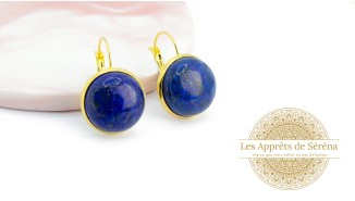 Dormeuses supports cabochons 18mm