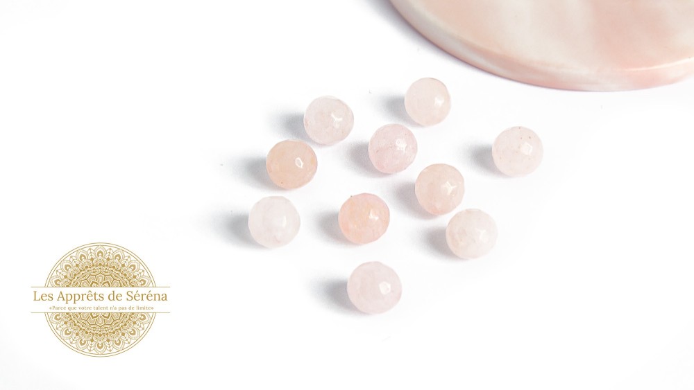copy of Perles à facettes 10mm agate naturelle teintée bleue