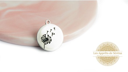 Pendentif fleur de pissenlit