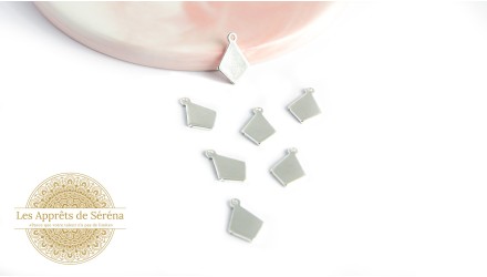 10 Pendentifs losanges