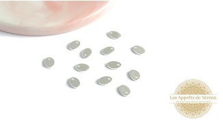 copy of Sequins 7mm acier argent x 10
