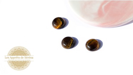 Cabochon 16mm en œil de tigre